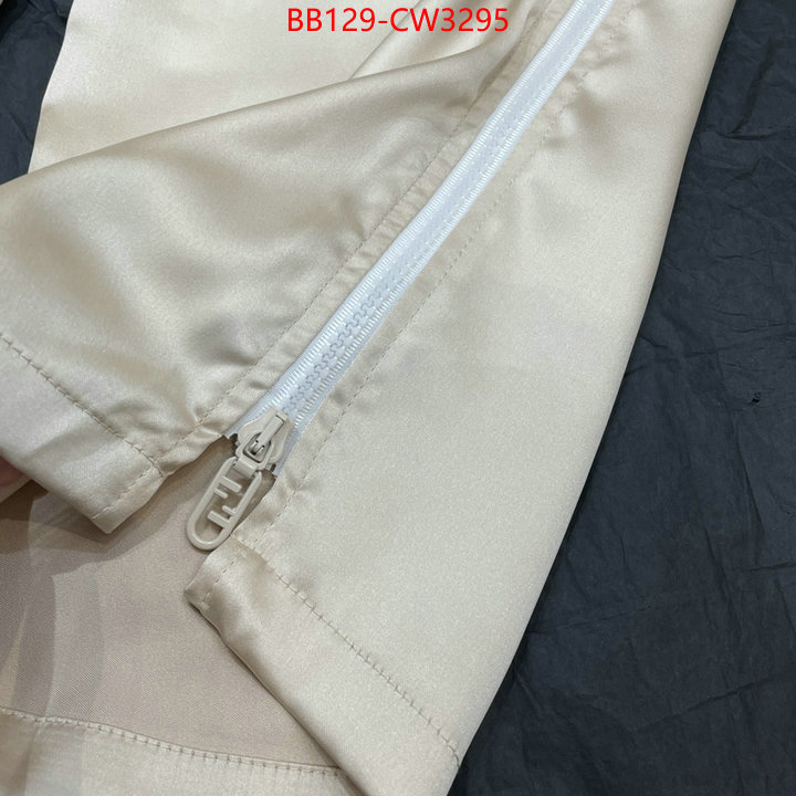 Clothing-Fendi,best quality fake , ID: CW3295,$: 129USD