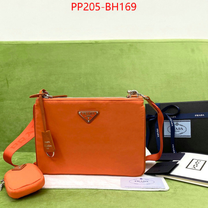 Prada Bags(TOP)-Diagonal-,ID: BH169,$:205USD