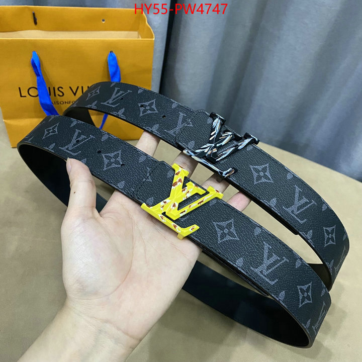 Belts-LV,luxury cheap , ID: PW4747,$: 55USD