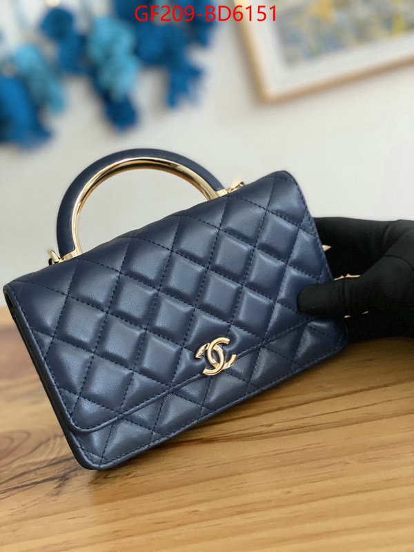 Chanel Bags(TOP)-Diagonal-,ID: BD6151,$: 209USD