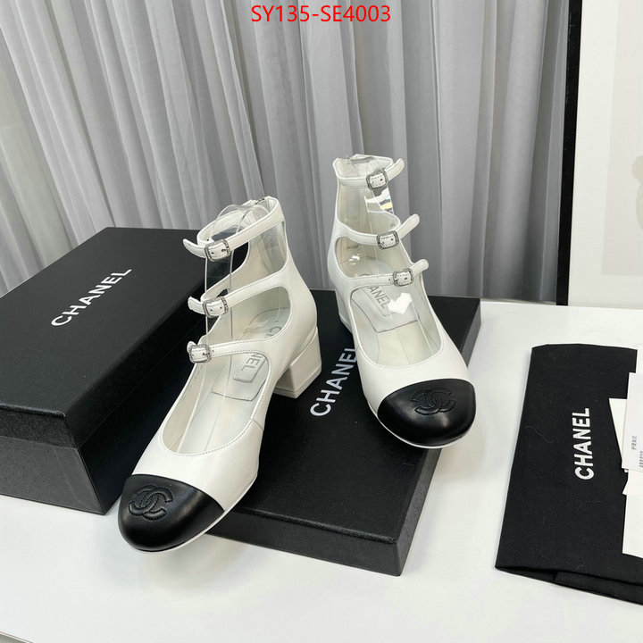 Women Shoes-Chanel,high quality replica designer , ID: SE4003,$: 135USD