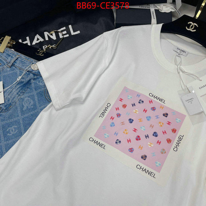 Clothing-Chanel,brand designer replica ,ID: CE3578,$: 69USD