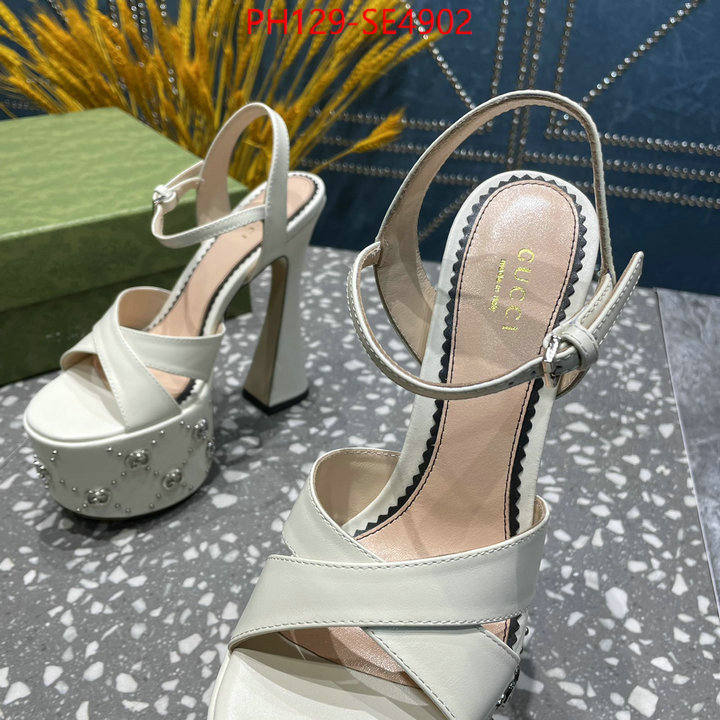 Women Shoes-Gucci,highest quality replica , ID: SE4902,$: 129USD