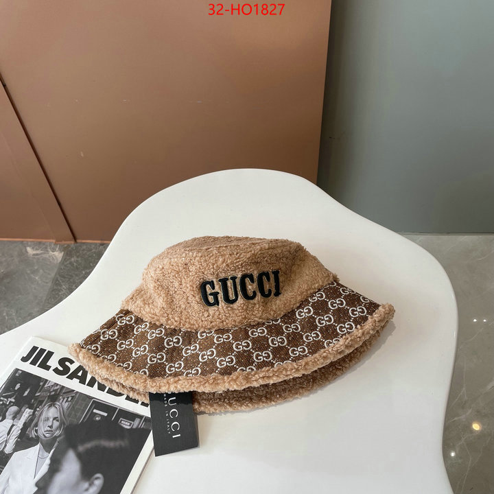 Cap (Hat)-Gucci,new designer replica , ID: HO1827,$: 32USD