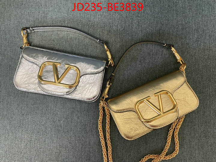 Valentino Bags (TOP)-LOC-V Logo ,store ,ID: BE3839,$: 235USD