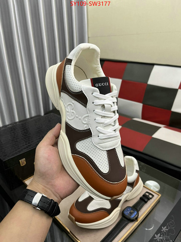 Men Shoes-Gucci,buy high quality cheap hot replica , ID: SW3177,$: 109USD