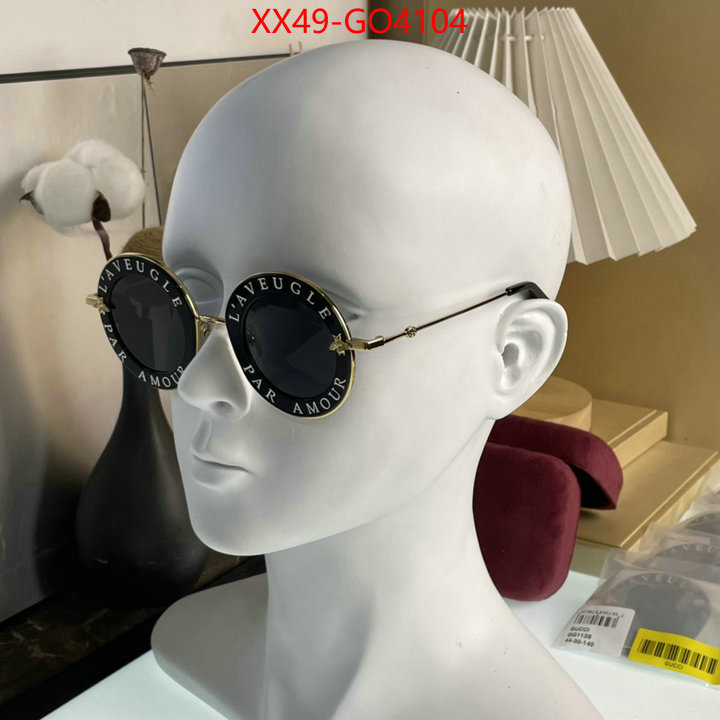 Glasses-Gucci,high quality online , ID: GO4104,$: 49USD