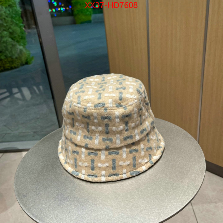 Cap (Hat)-Chanel,high quality designer , ID: HD7608,$: 37USD