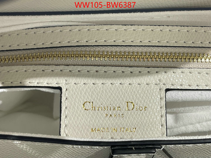 Dior Bags(4A)-Saddle-,ID: BW6387,$: 105USD