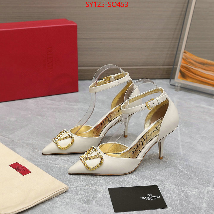 Women Shoes-Valentino,aaaaa+ class replica , ID: SO453,$: 125USD