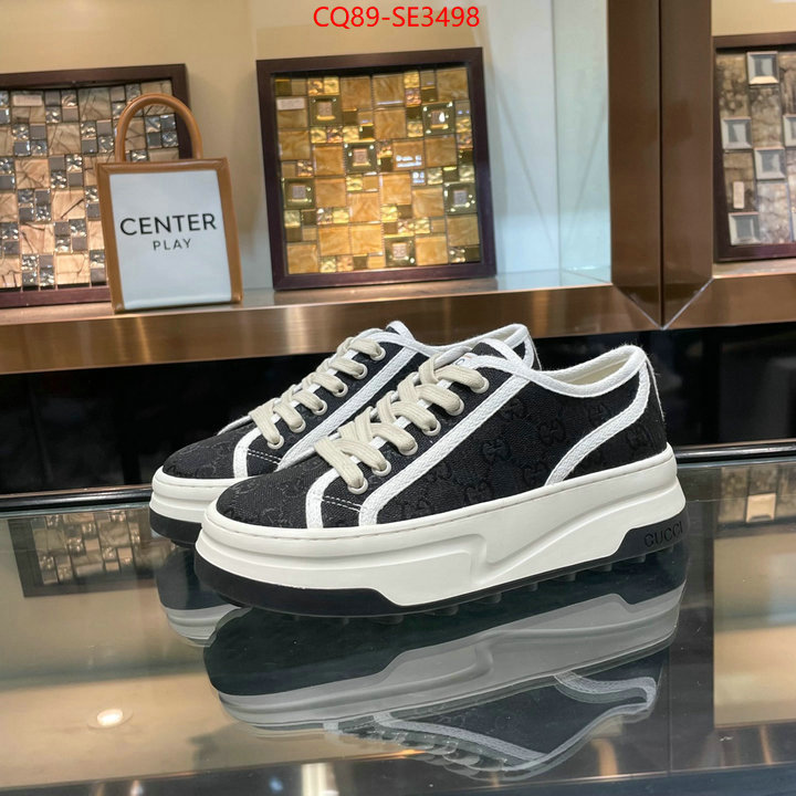 Women Shoes-Gucci,fake aaaaa , ID: SE3498,$: 89USD