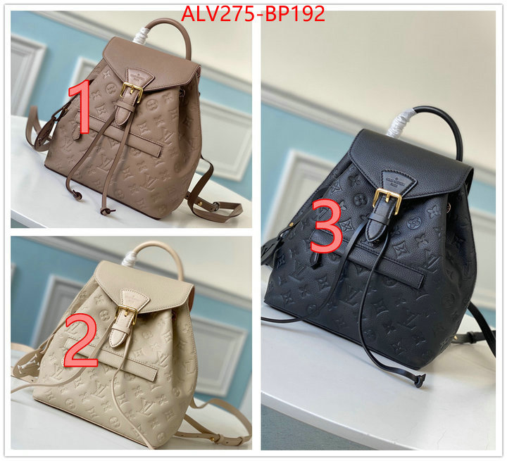 LV Bags(TOP)-Backpack-,ID: BP192,$:275USD