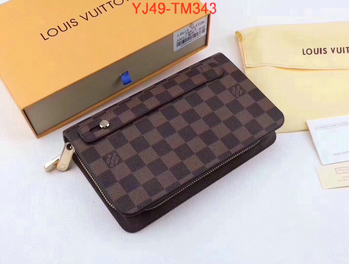 LV Bags(4A)-Wallet,ID: TM343,$:49USD