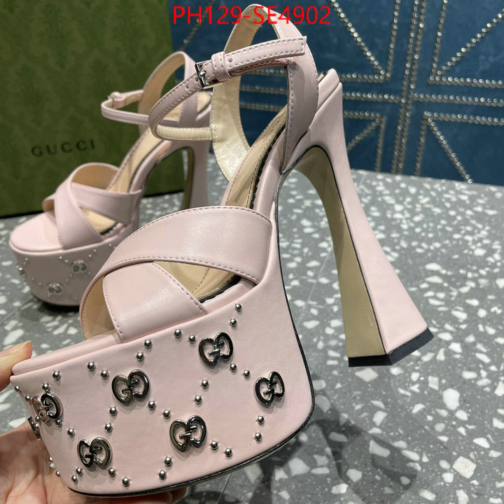 Women Shoes-Gucci,highest quality replica , ID: SE4902,$: 129USD