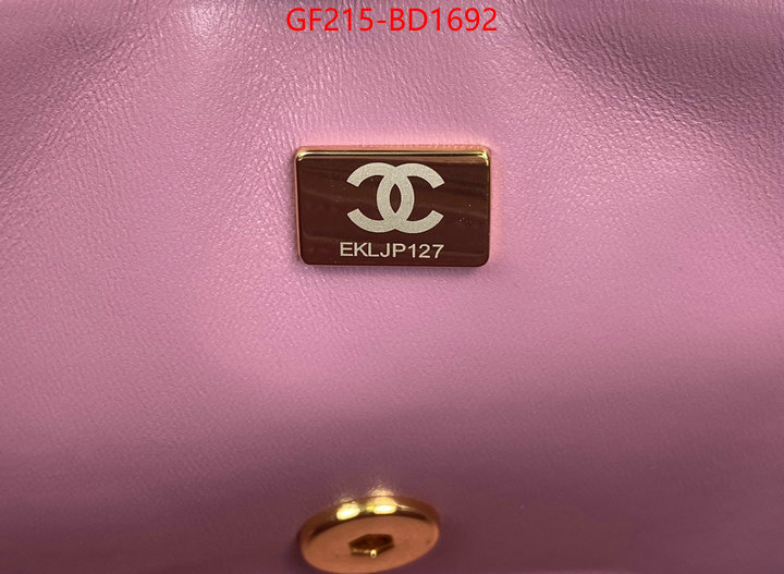 Chanel Bags(TOP)-Diagonal-,ID: BD1692,$: 215USD