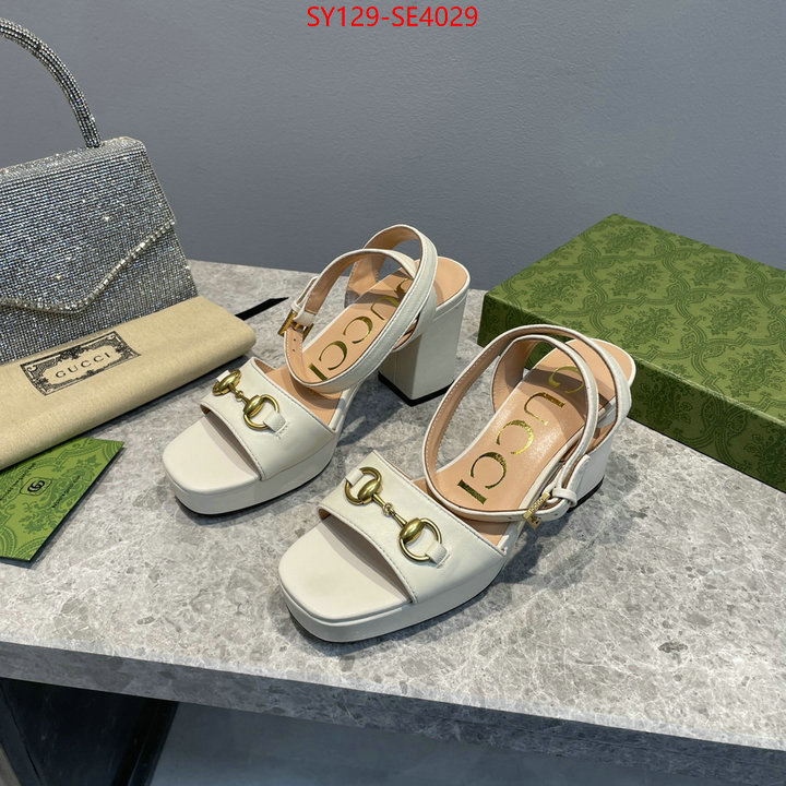 Women Shoes-Gucci,luxury fashion replica designers , ID: SE4029,$: 129USD
