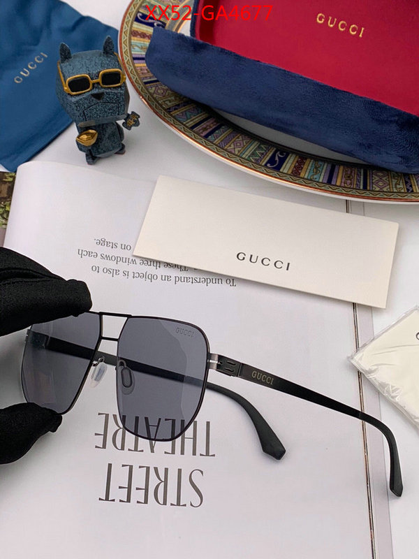 Glasses-Gucci,fake aaaaa , ID: GA4677,$: 52USD