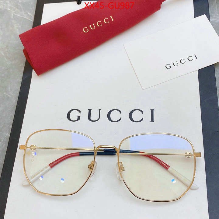 Glasses-Gucci,replicas , ID: GU987,$: 45USD