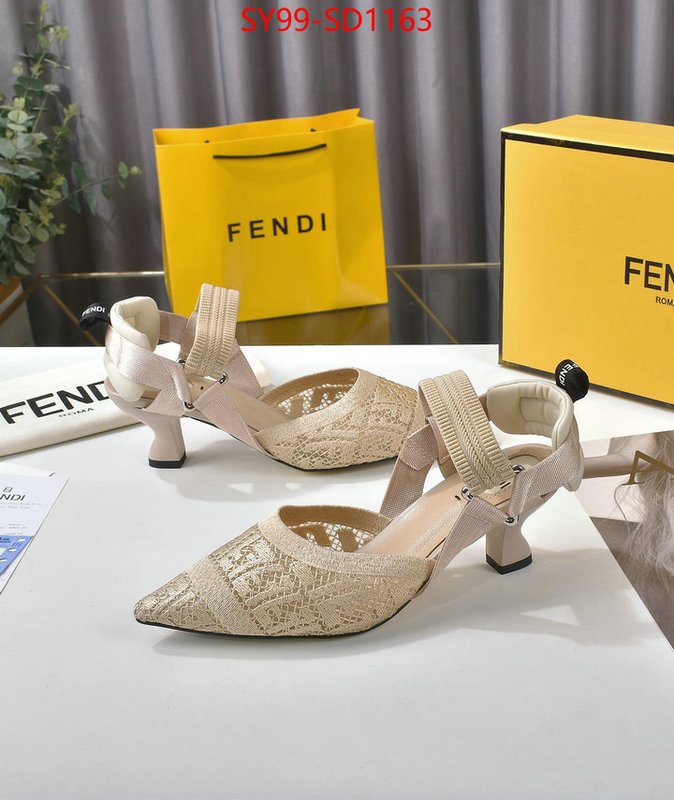 Women Shoes-Fendi,the best quality replica , ID: SD1163,$: 99USD