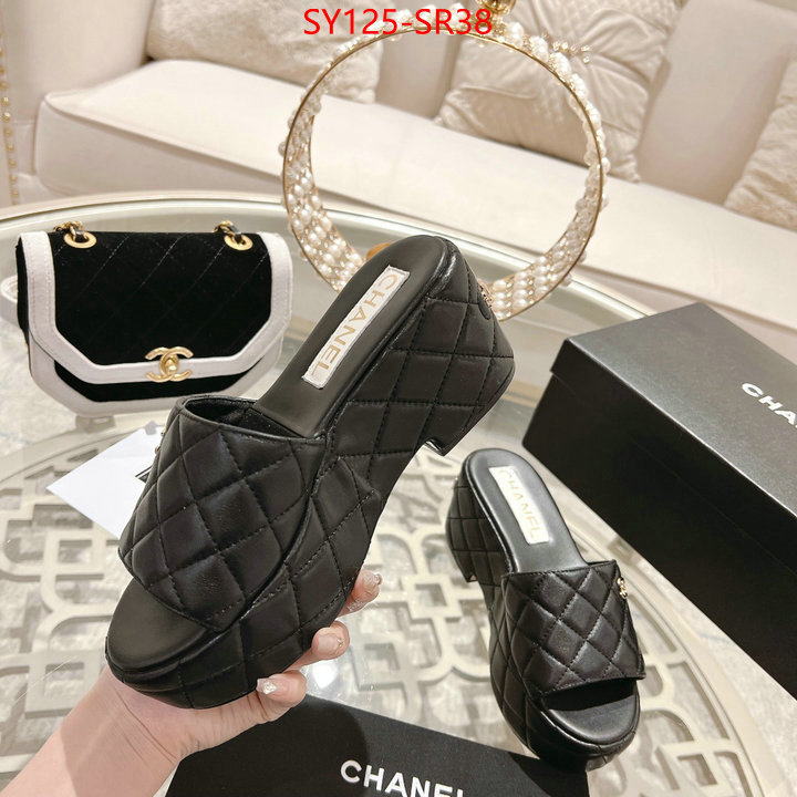 Women Shoes-Chanel,fake cheap best online , ID:SR38,$: 125USD