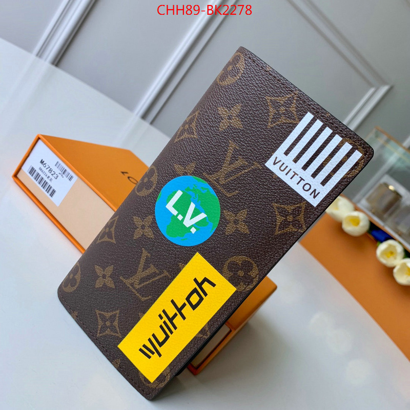 LV Bags(4A)-Wallet,ID: BK2278,$:99USD