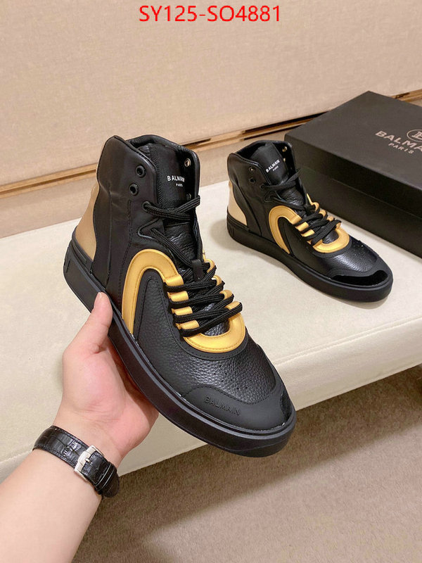 Men Shoes-Balmain,2023 aaaaa replica 1st copy , ID: SO4881,$: 125USD