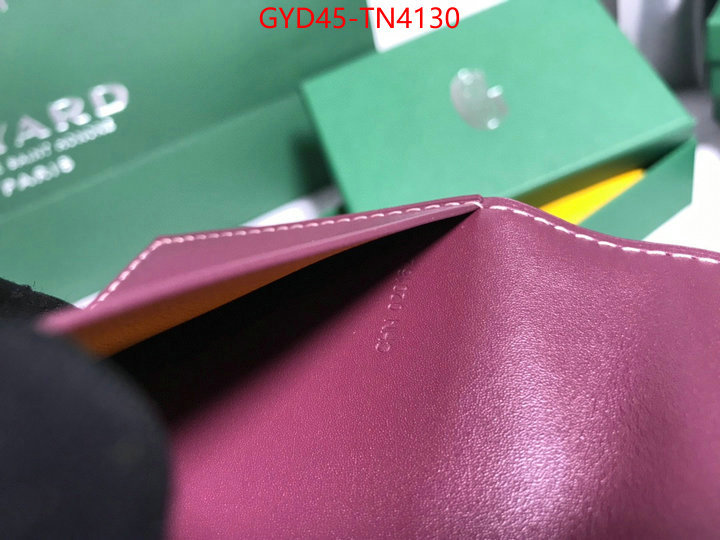 Goyard Bags(4A)-Wallet,wholesale replica ,ID: TN4130,$: 45USD