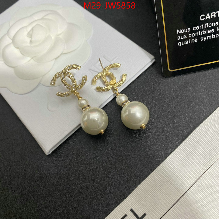 Jewelry-Chanel,perfect quality , ID: JW5858,$: 29USD