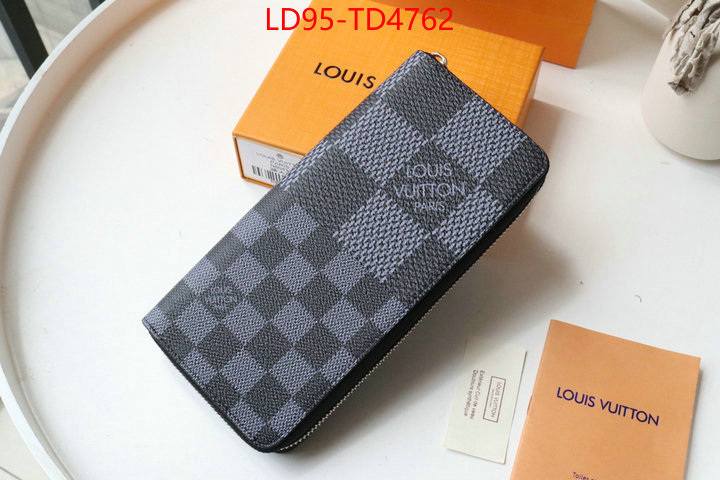 LV Bags(TOP)-Wallet,ID: TD4762,$: 95USD