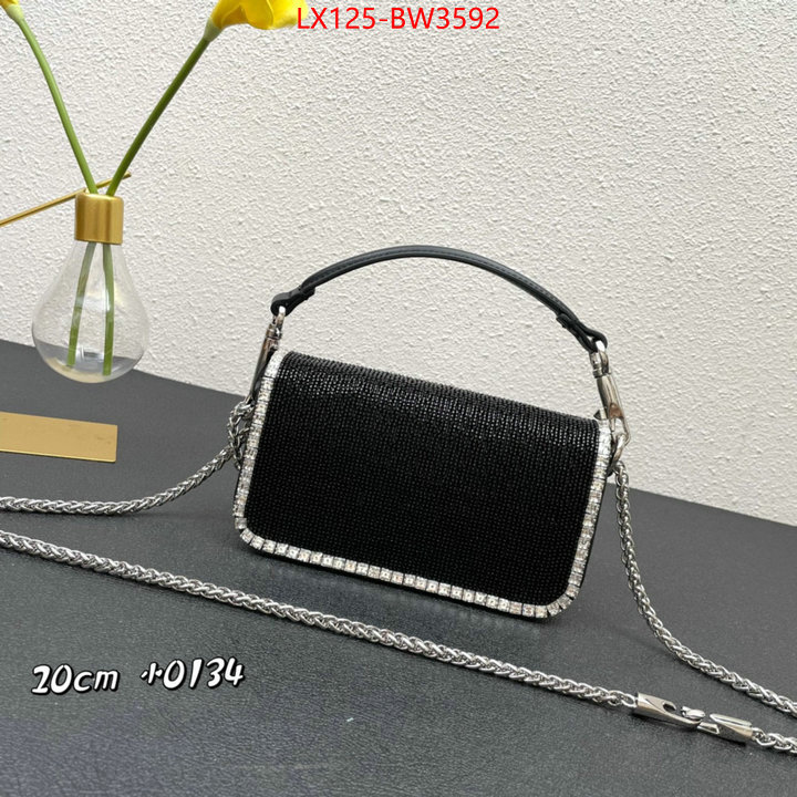 Valentino Bags(4A)-LOC-V Logo ,copy aaaaa ,ID: BW3592,$: 125USD