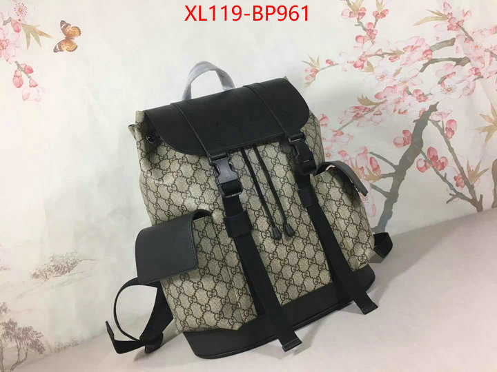 Gucci Bags(4A)-Backpack-,fake high quality ,ID: BP961,$: 119USD