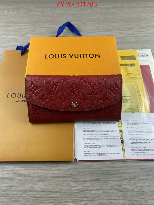 LV Bags(4A)-Wallet,ID: TD1783,$: 39USD