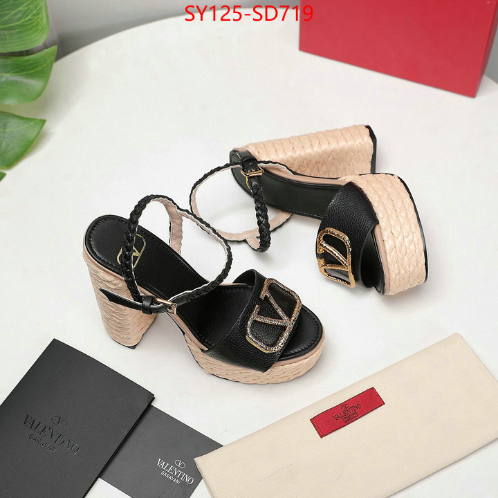 Women Shoes-Valentino,designer 7 star replica , ID: SD719,$: 125USD