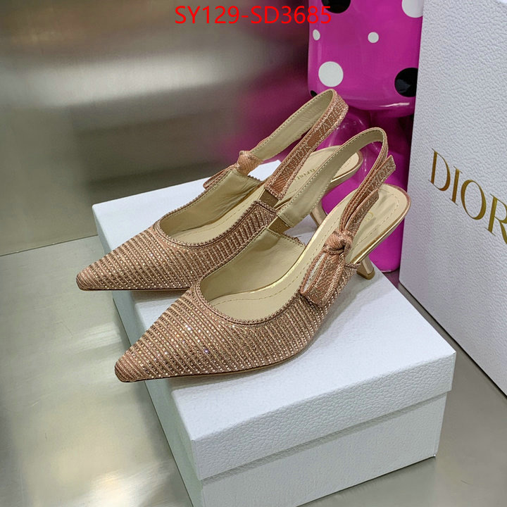 Women Shoes-Dior,replcia cheap , ID: SD3685,$: 129USD