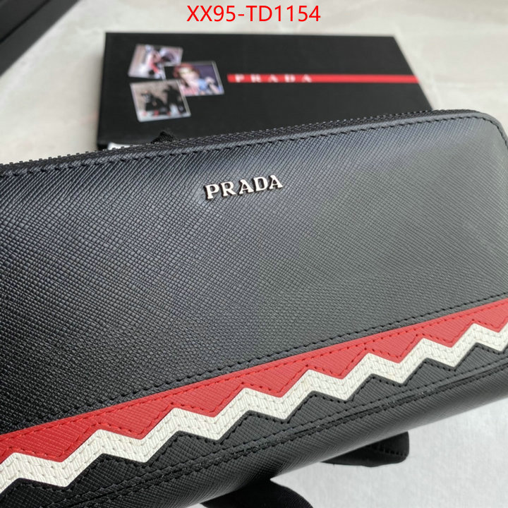 Prada Bags(TOP)-Wallet,ID: TD1154,$: 95USD