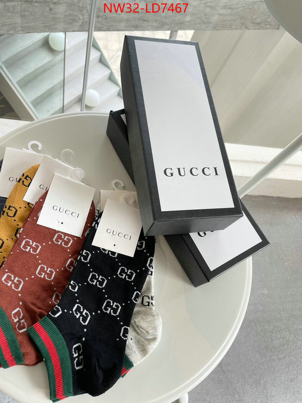 Sock-Gucci,copy aaaaa , ID: LD7467,$: 32USD