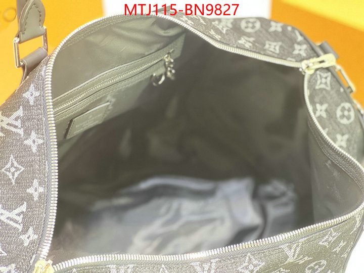 LV Bags(4A)-Keepall BandouliRe 45-50-,the highest quality fake ,ID: BN9827,$: 115USD