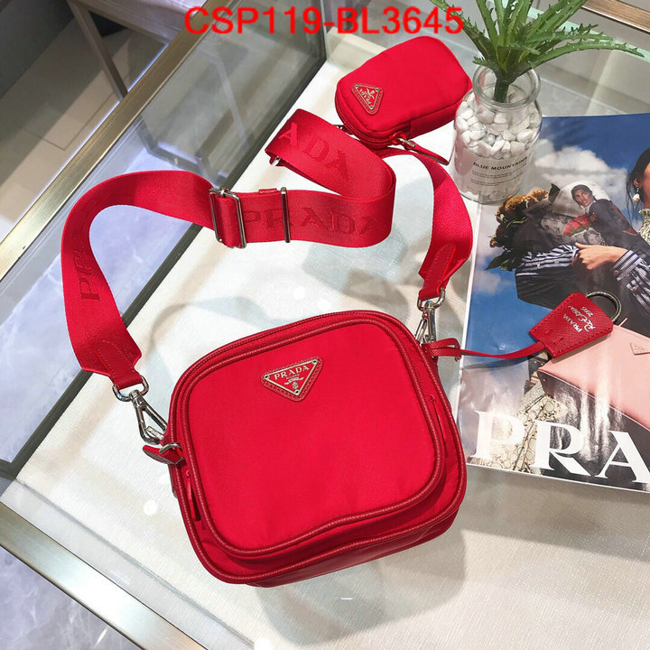 Prada Bags(TOP)-Diagonal-,ID: BL3645,$: 119USD