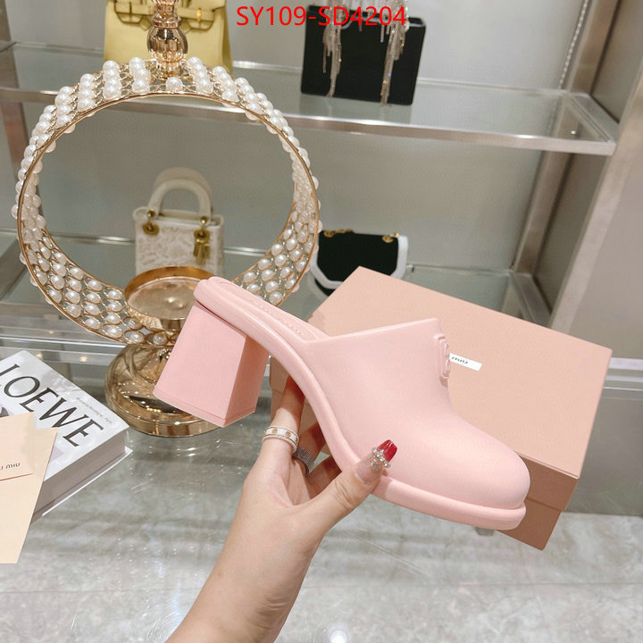 Women Shoes-Miu Miu,wholesale sale , ID: SD4204,$: 109USD