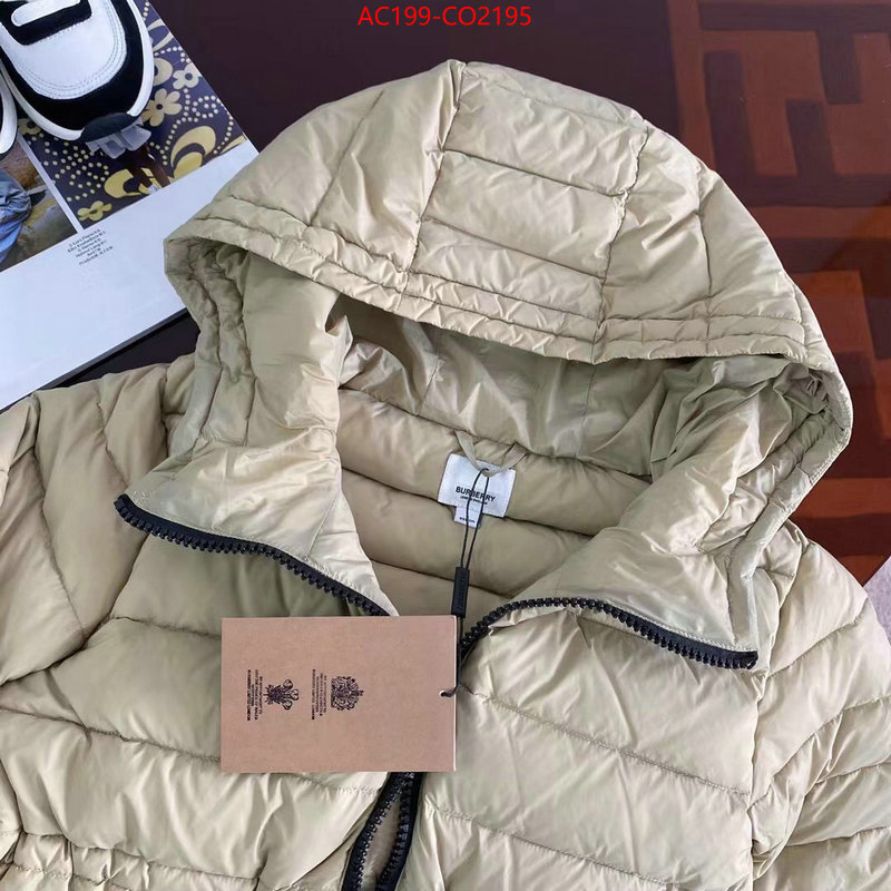 Down jacket Women-Burberry,replica online , ID: CO2195,$: 199USD