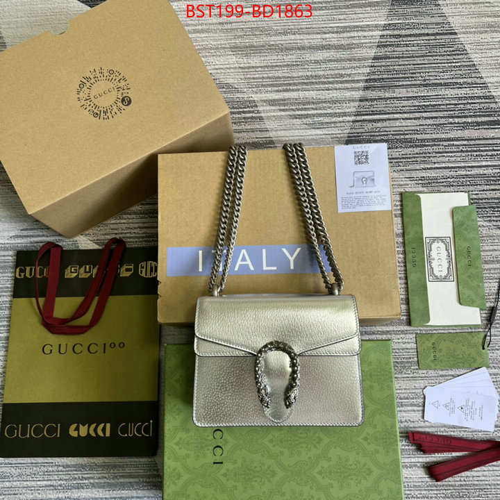 Gucci Bags(TOP)-Dionysus-,1:1 replica ,ID: BD1863,$: 199USD