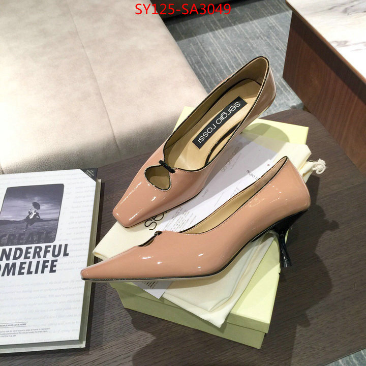 Women Shoes-Sergio Rossi,aaaaa class replica ,brand designer replica , ID:SA3049,$: 125USD