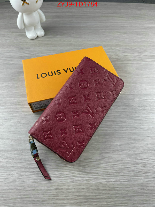 LV Bags(4A)-Wallet,ID: TD1784,$: 39USD