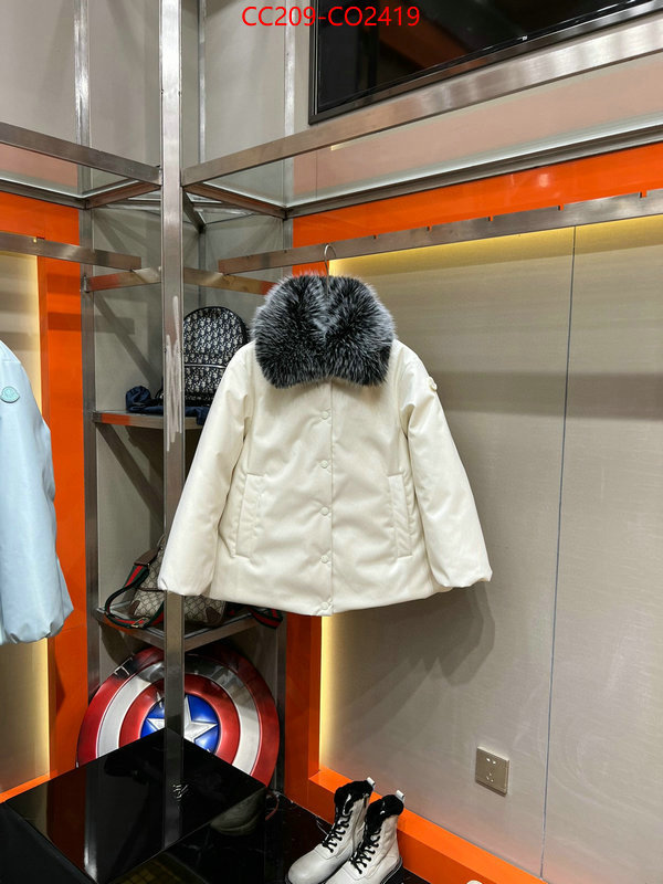 Down jacket Women-Moncler,replica designer , ID: CO2419,$: 209USD