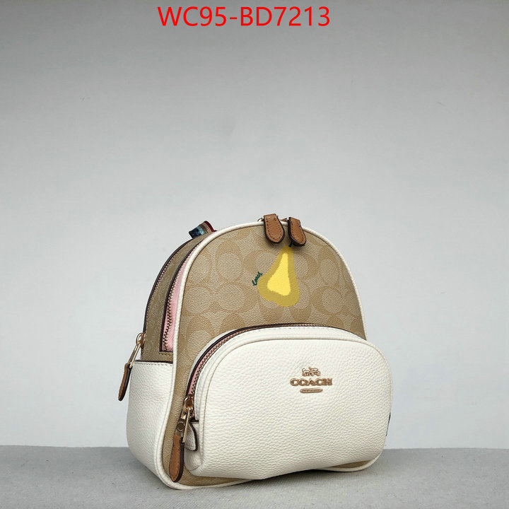 Coach Bags(4A)-Backpack-,top designer replica ,ID: BD7213,$: 95USD