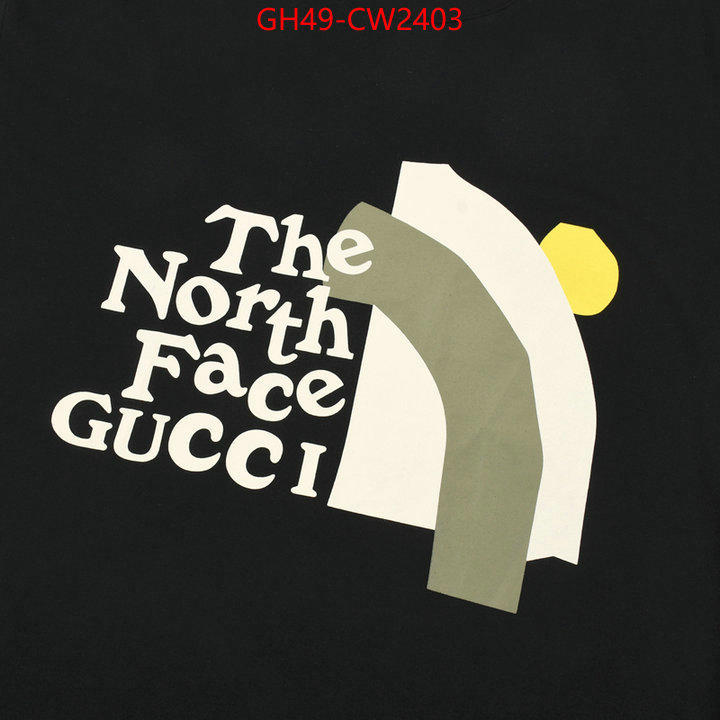 Clothing-Gucci,designer 7 star replica , ID: CW2403,$: 49USD