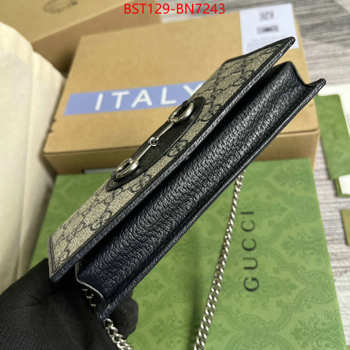 Gucci Bags(TOP)-Horsebit-,outlet sale store ,ID: BN7243,$: 129USD