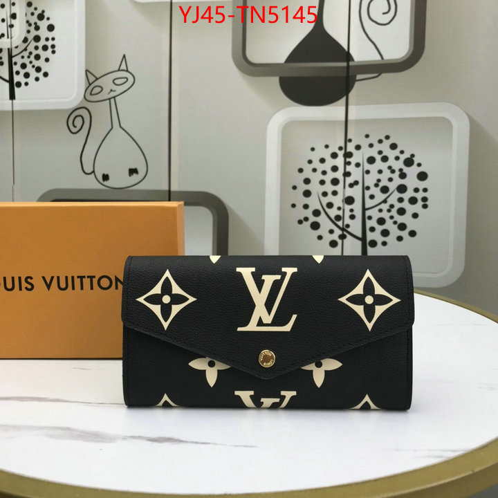 LV Bags(4A)-Wallet,ID: TN5145,$: 45USD