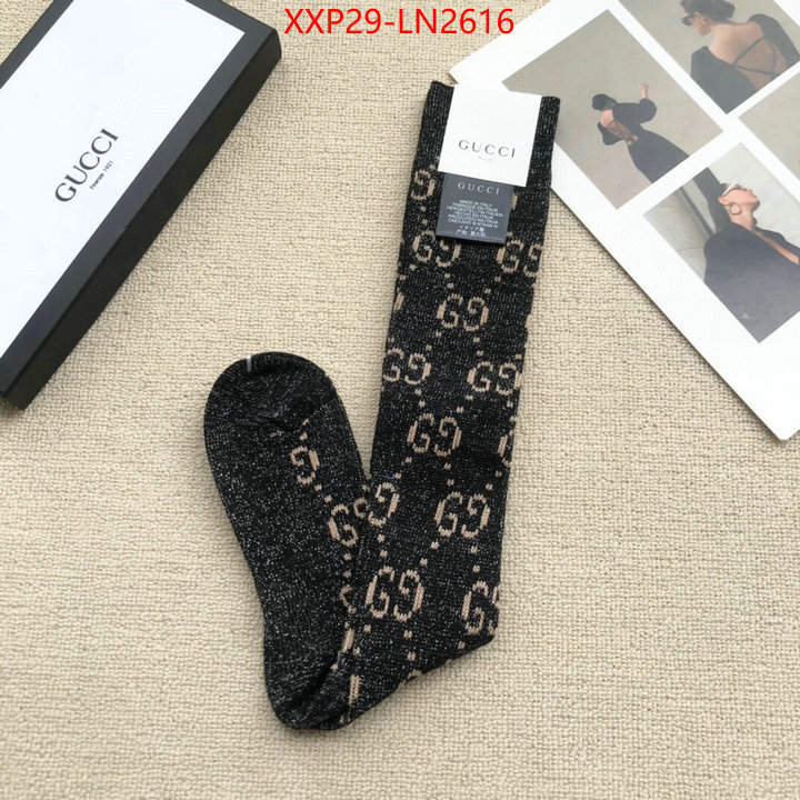 Sock-Gucci,brand designer replica , ID: LN2616,$: 29USD