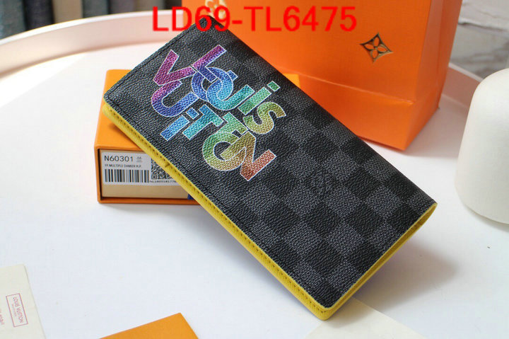 LV Bags(TOP)-Wallet,ID:TL6475,$: 69USD